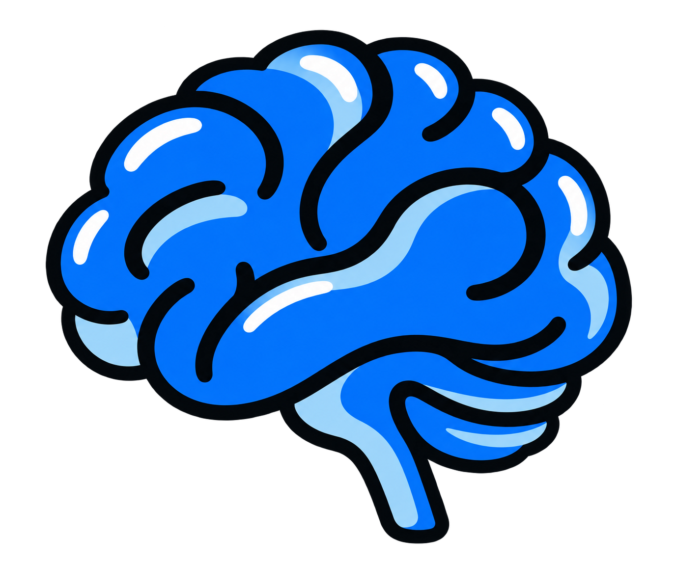 Cerebrum blue brain logo
